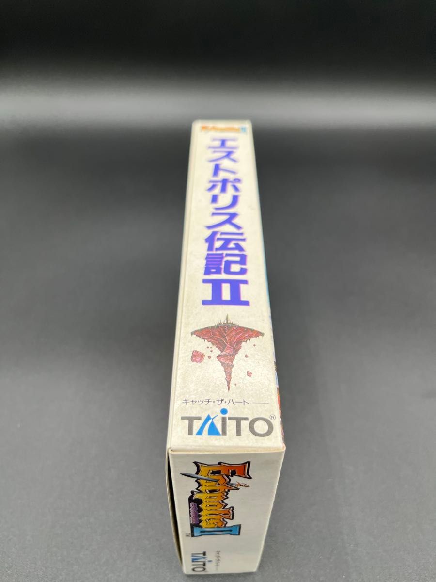 SFC スーパーファミコン エストポリス伝記2箱説明書ハガキ付き SFC スーパーファミコン エストポリス伝記2箱説明書ハガキ付き