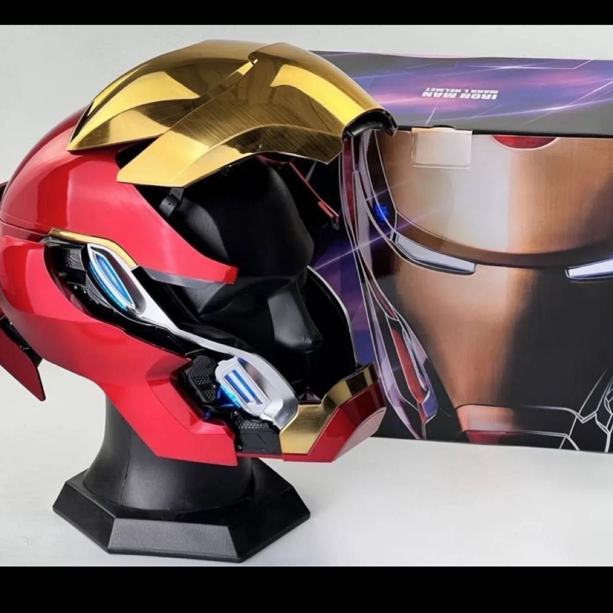アイアンマンmark50 マスク ヘルメット 自動開閉式音声認識開閉 アイアンマンmark50 マスク ヘルメット 自動開閉式音声認識開閉