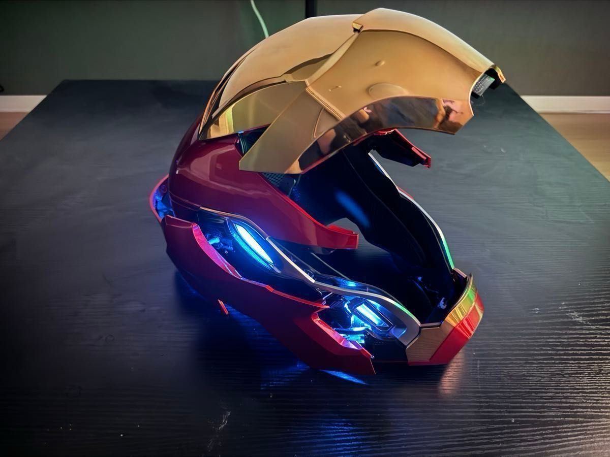 アイアンマンmark50 マスク ヘルメット 自動開閉式音声認識開閉 アイアンマンmark50 マスク ヘルメット 自動開閉式音声認識開閉