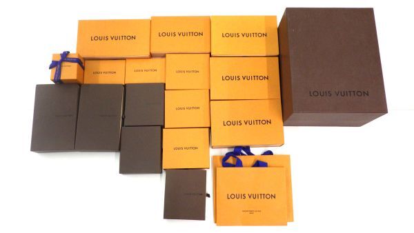 ○中古 LOUIS VUITTON ルイヴィトン 空箱 BOX ショップ袋 まとめ ○中古 LOUIS VUITTON ルイヴィトン 空箱 BOX ショップ袋 まとめ