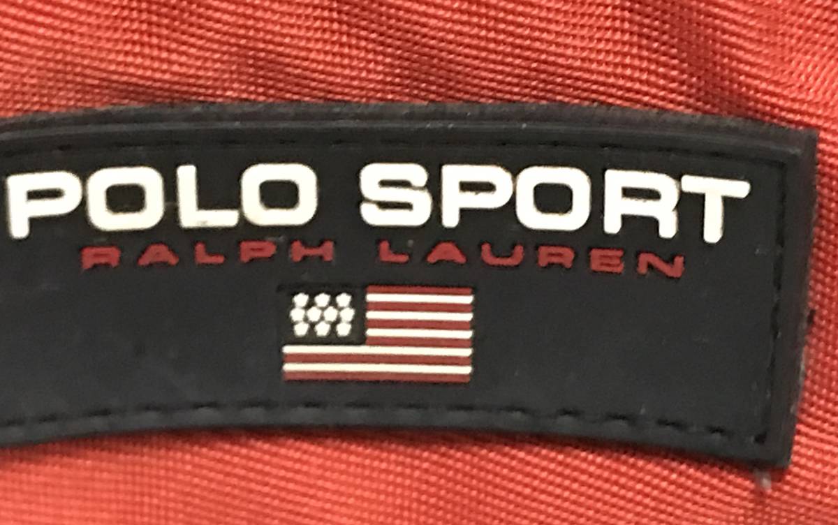 POLO SPORT красный one плечо bonsak90s Ralph Lauren сумка Vintage Polo спорт 