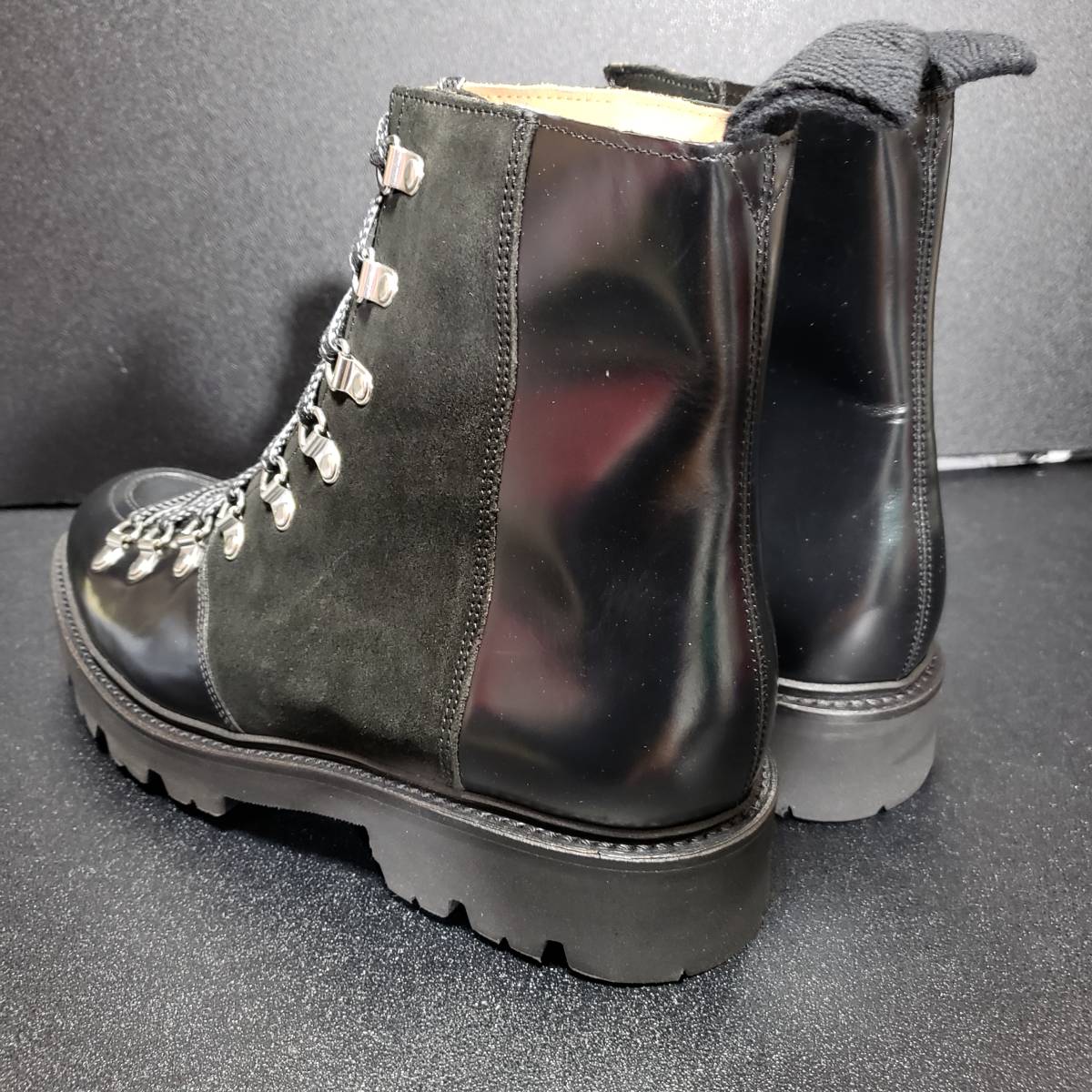  Glenn son(Grenson)G-TWO leather boots BRADY black 9G