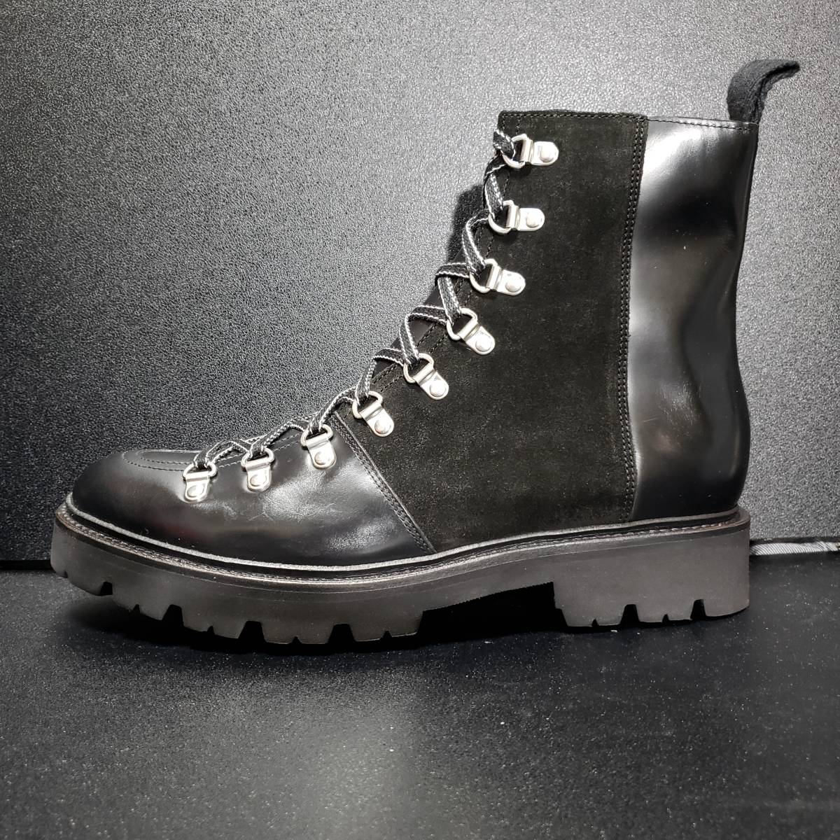  Glenn son(Grenson)G-TWO leather boots BRADY black 9G