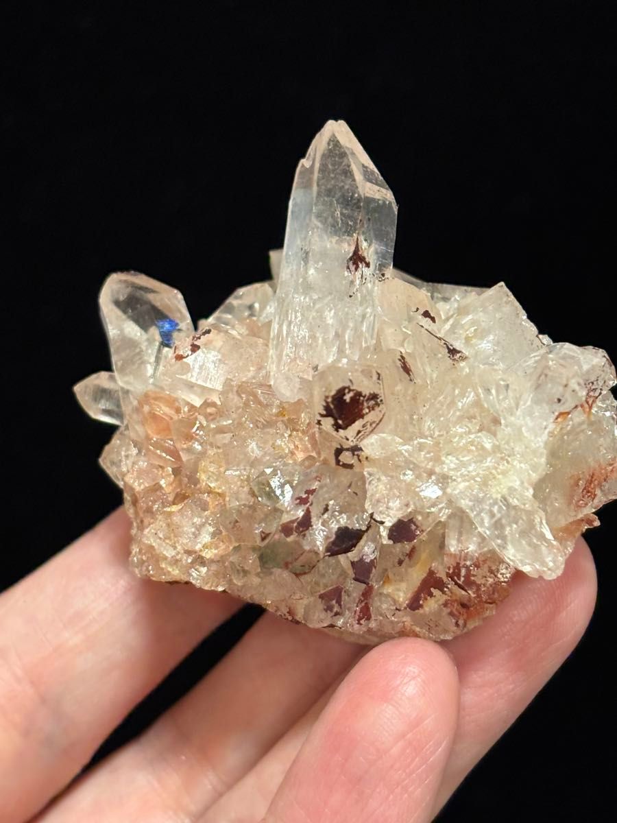 マニカラン水晶 サマディクォーツ 王冠の形 80g インド ヒマラヤ マニカラン水晶 サマディクォーツ 王冠の形 80g インド ヒマラヤ