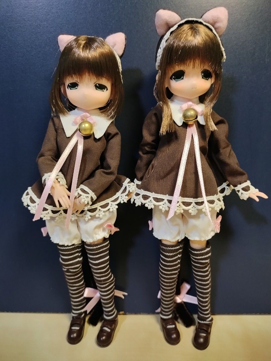 ママチャップトイ ちっちゃな女の子 双子のひなちゃん ねこみみロリータ ママチャップトイ ちっちゃな女の子 双子のひなちゃんひよちゃん
