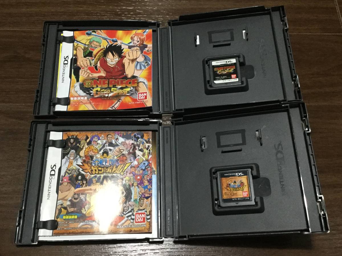 ヤフオク 任天堂ds ワンピース ギアスピリット ギガン