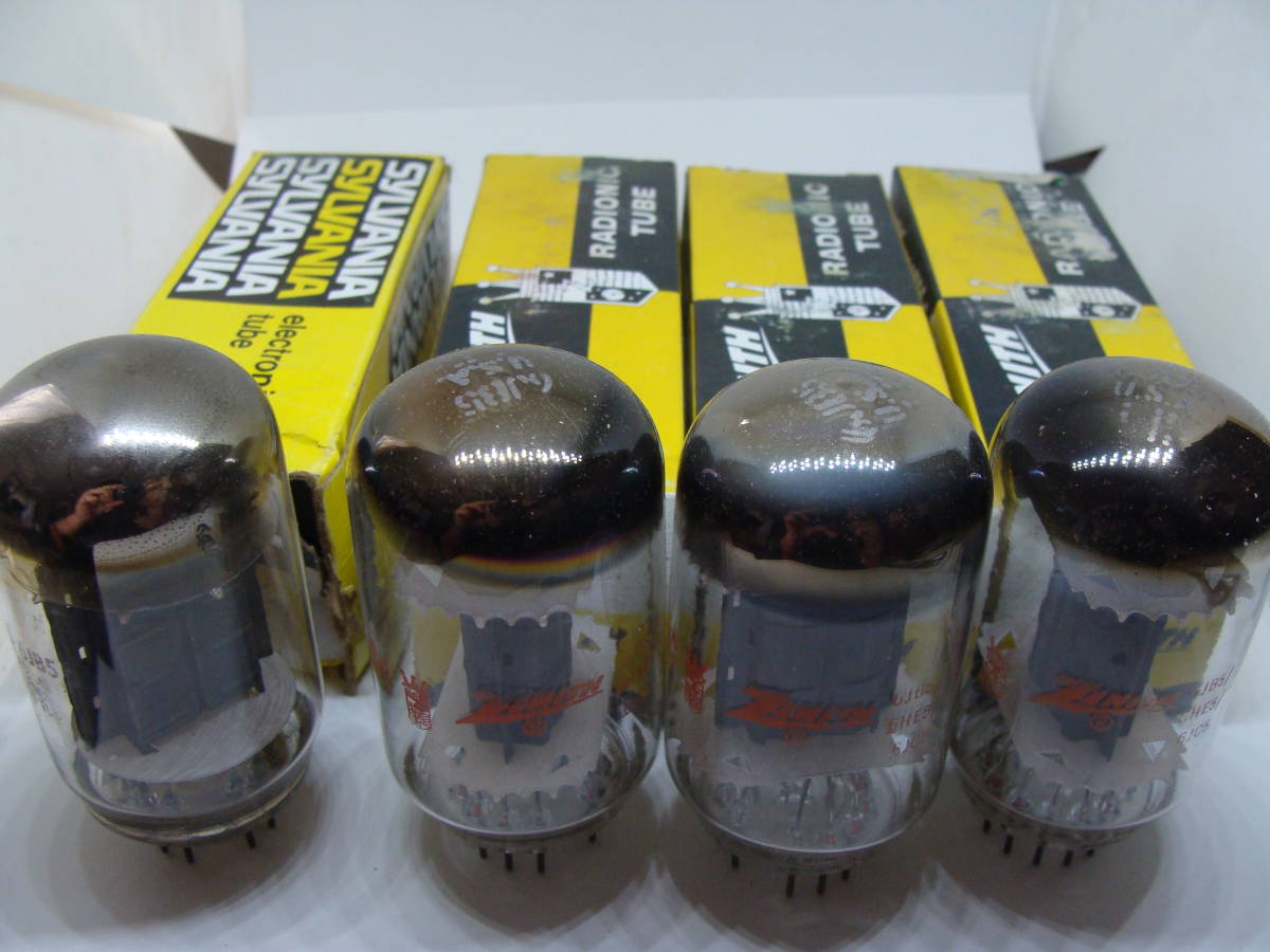 真空管 6JB5 6JC5 6HE5 ZENITH 3本+WEAK品？1本 箱入り 3ヶ月保証 #008