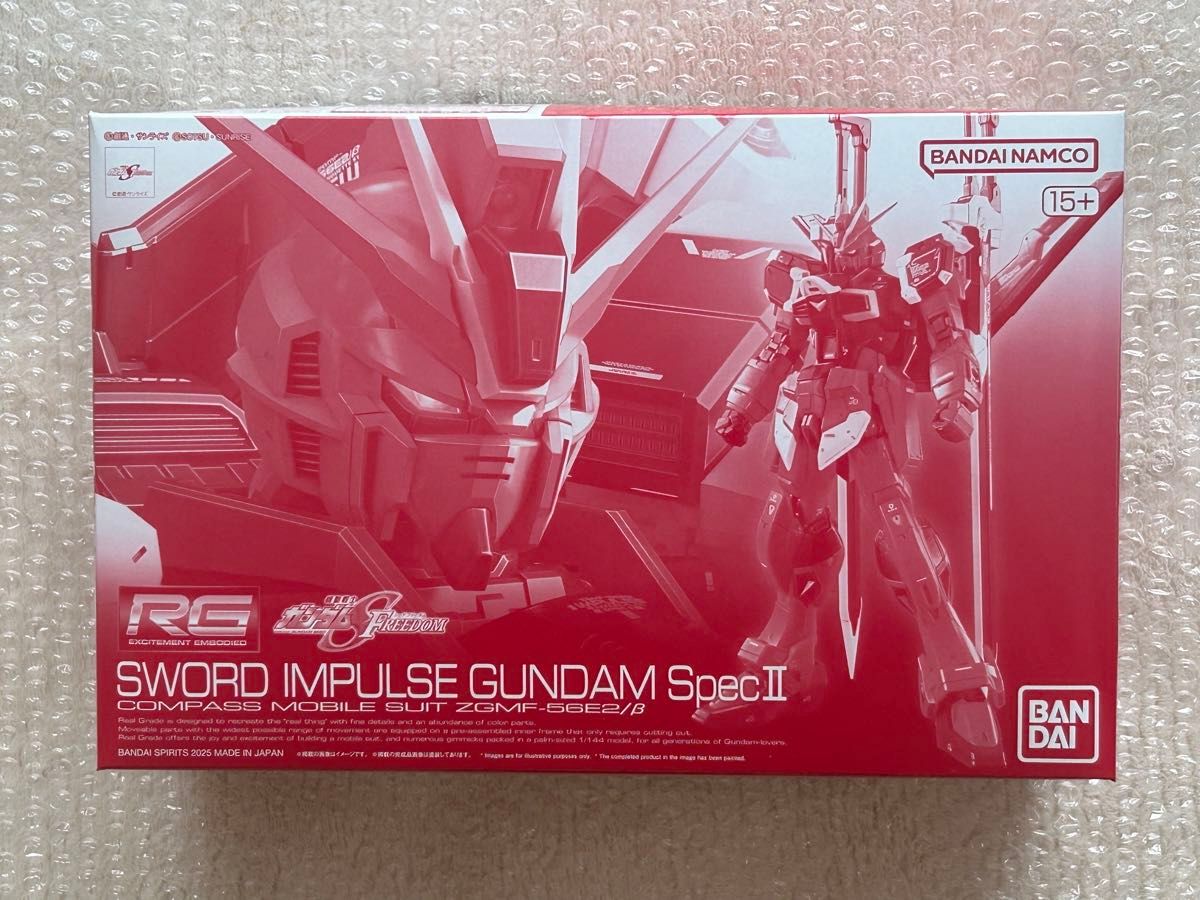 即発送可 RG ソードインパルスガンダム Spec II 未組立品 即発送可 RG ソードインパルスガンダム Spec II 未組立品