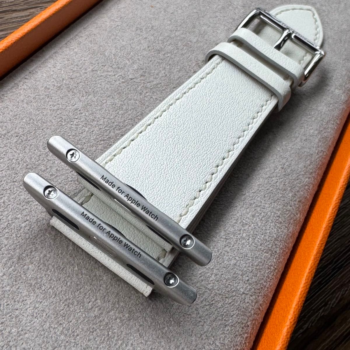 2454 Apple Watch エルメス ホワイト 白 レザーバンド|Yahoo 2454 Apple Watch エルメス ホワイト 白 レザーバンド|Yahoo