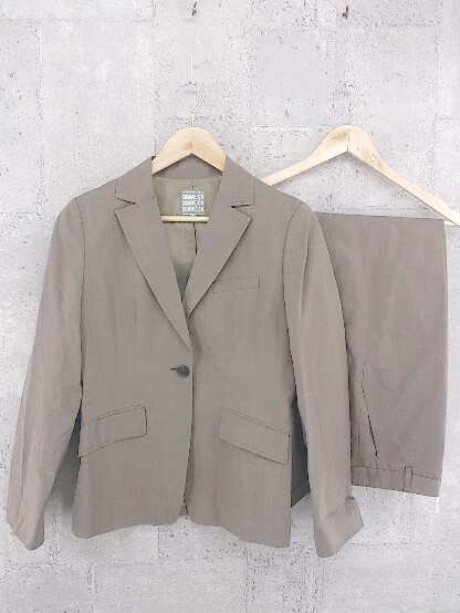 * COMME CA Comme Ca 1B single pants suit 11 brown group * 1002797461889