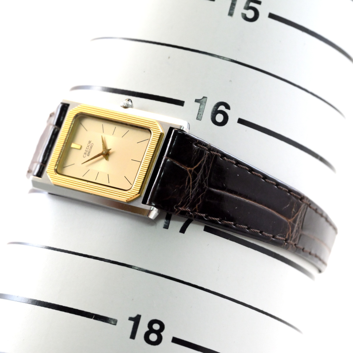 美品 【SEIKO】 セイコー CREDORクレドール タンクシェイプ 薄型 美品 【SEIKO】 セイコー CREDORクレドール タンクシェイプ 薄型