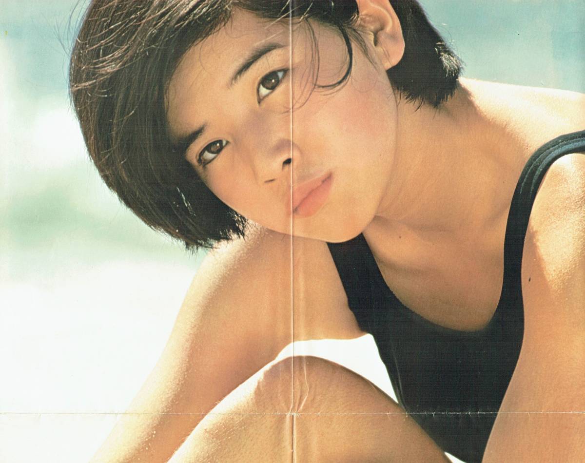 明星5月号付録 四面ポスター 桜田淳子 山口百恵 フィンガー5 西城秀樹