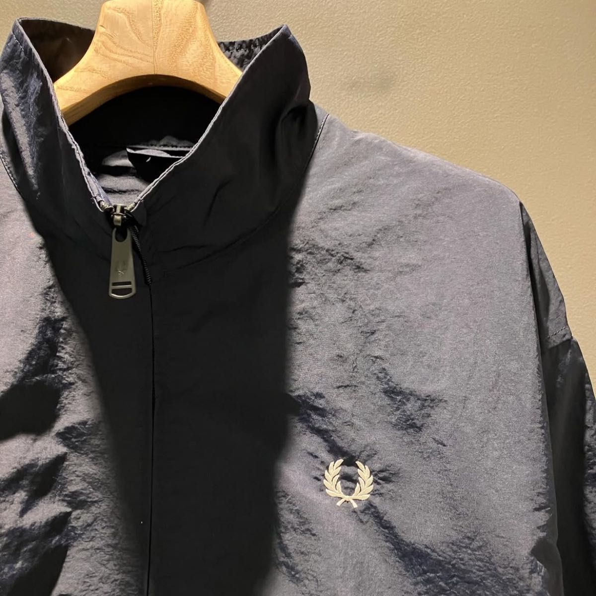FRED PERRY × BEAMS】Shell Jacket【XL】ネイビー【フレッド FRED PERRY × BEAMS】Shell Jacket【XL】ネイビー【フレッド