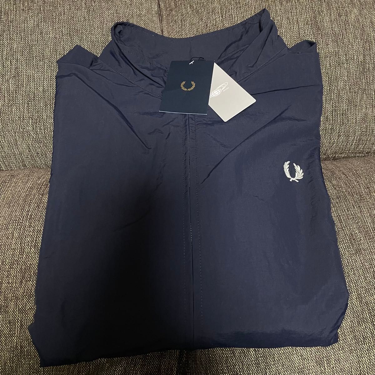 FRED PERRY × BEAMS】Shell Jacket【XL】ネイビー【フレッド FRED PERRY × BEAMS】Shell Jacket【XL】ネイビー【フレッド