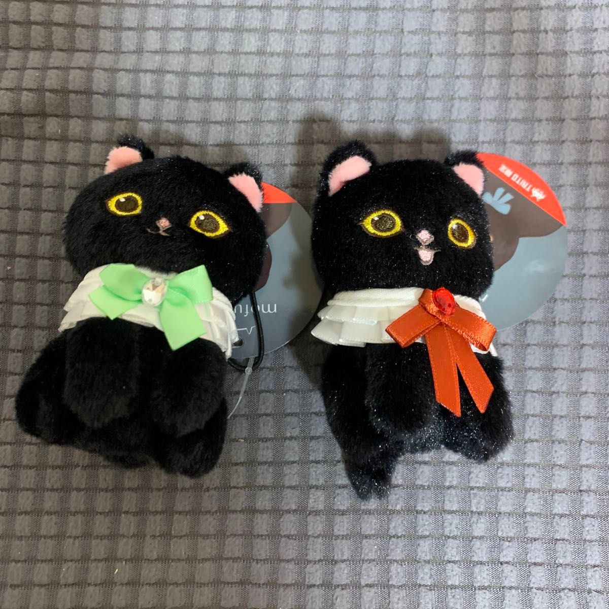 タイトー限定 mofusand 黒仔猫にゃんマスコット 2種セット タイトー限定 mofusand 黒仔猫にゃんマスコット 2種セット