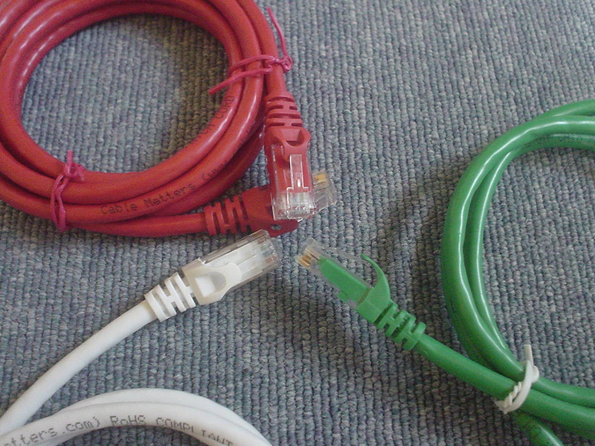  новый товар б/у LAN кабель SET NEW15m*1 2m*3 OLD 2m*1 1m*2 б/у товар 
