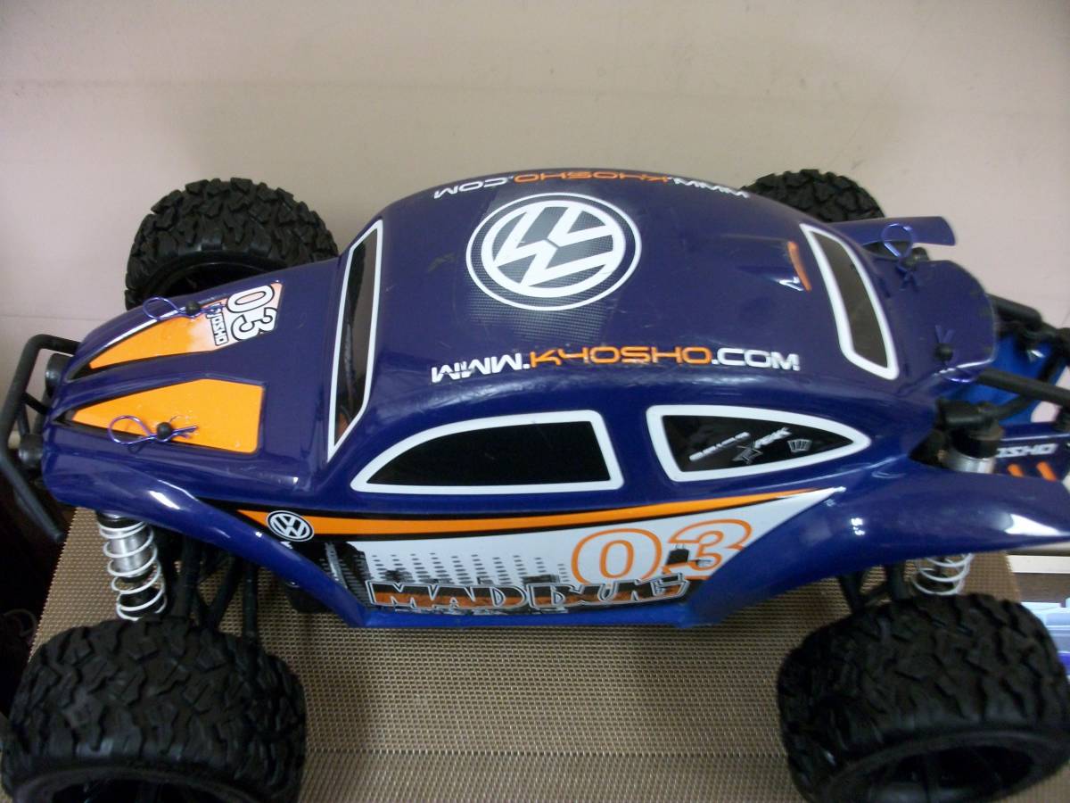 注目の福袋!注目の福袋!京商 10 RC マッドバグ ネイビー 完成品 MAD