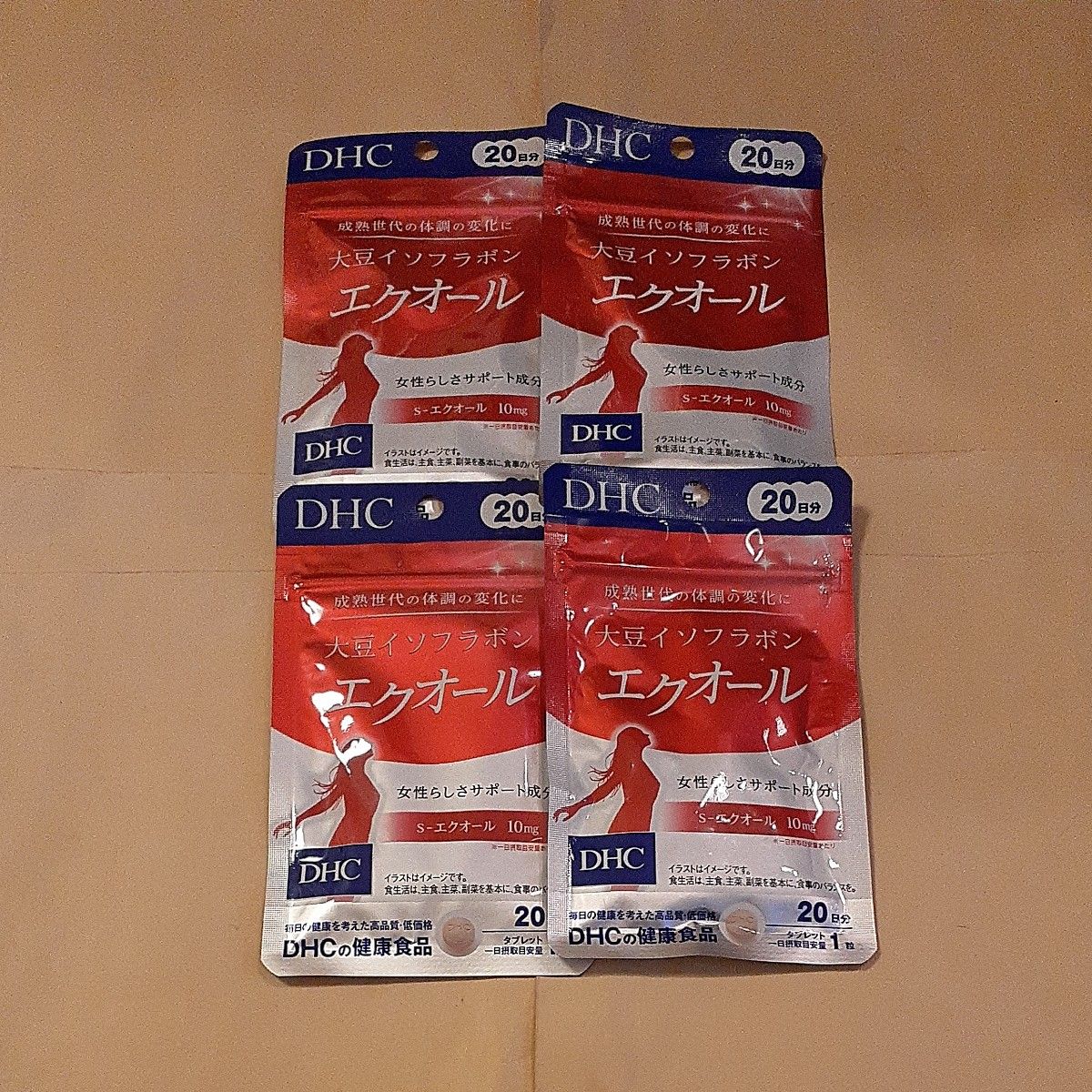 DHC エクオール 20日分×4袋