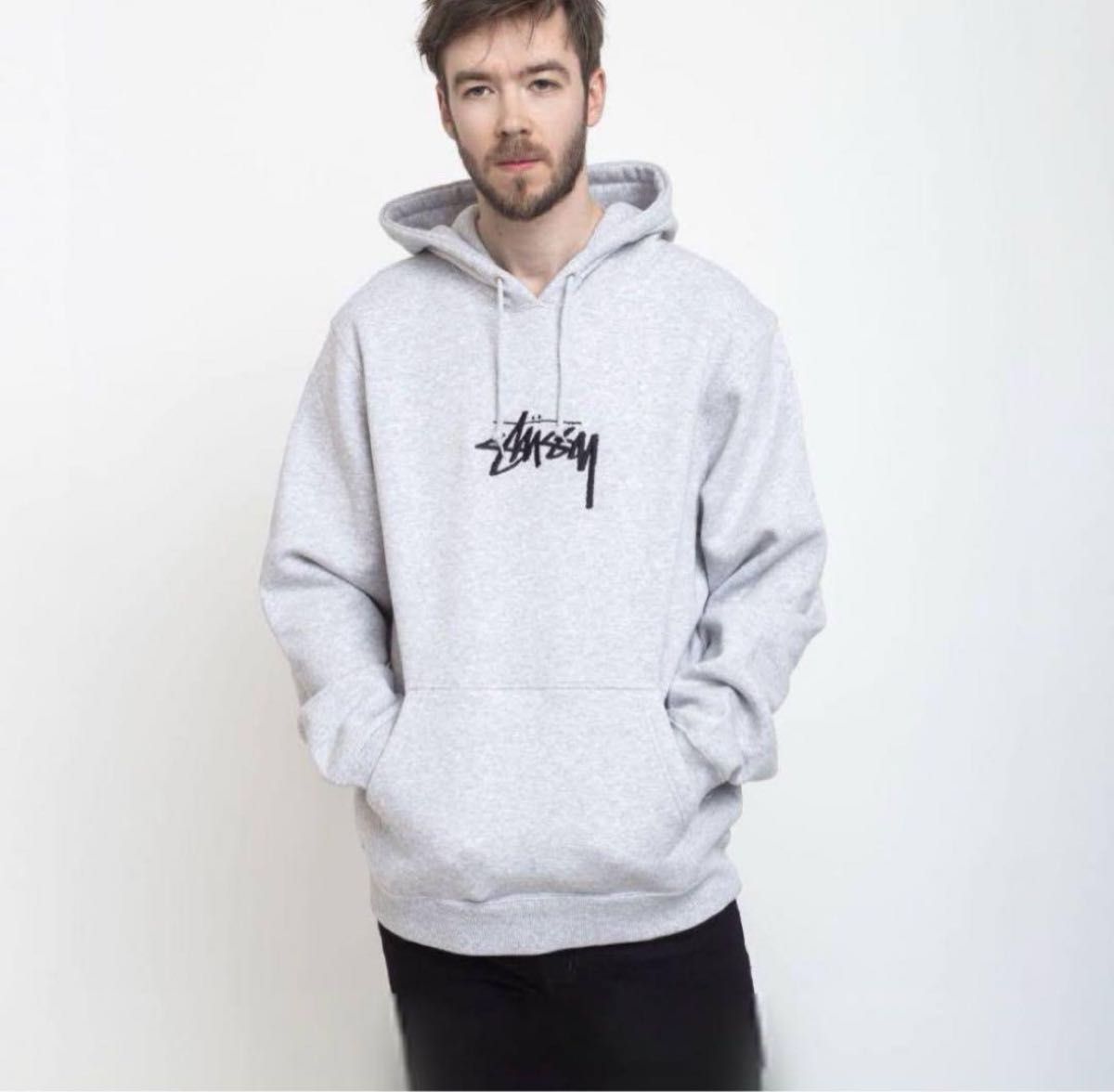 STUSSY ステューシー スウェット パーカー グレー L|Yahoo STUSSY ステューシー スウェット パーカー グレー L|Yahoo