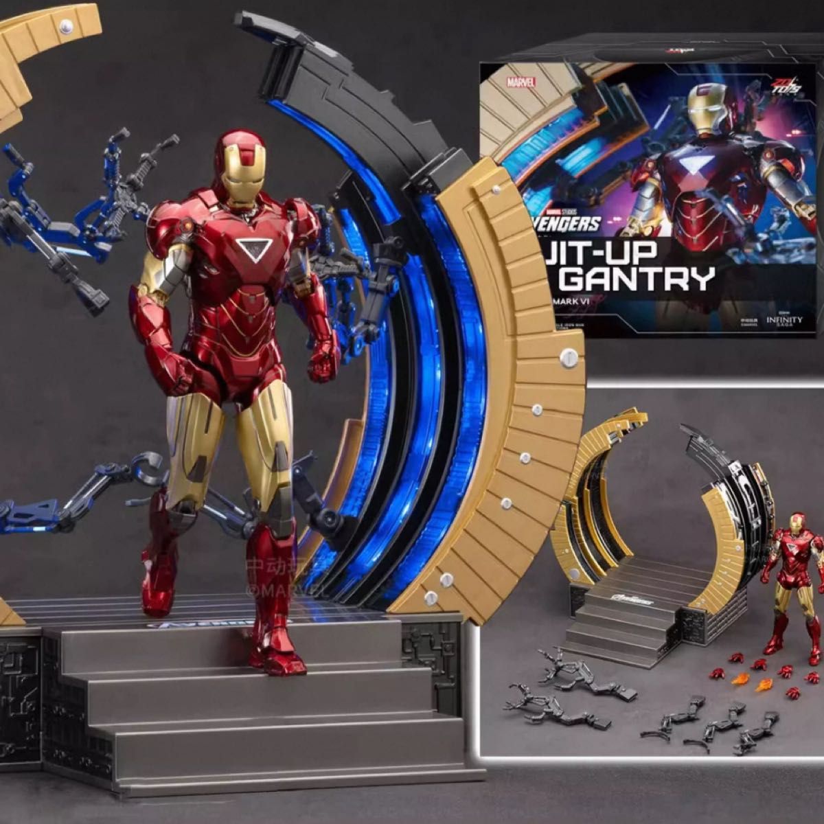 ZDtoys アイアンマン MK6 フィギュアセット ZDtoys アイアンマン MK6 フィギュアセット|Yahoo!フリマ(旧