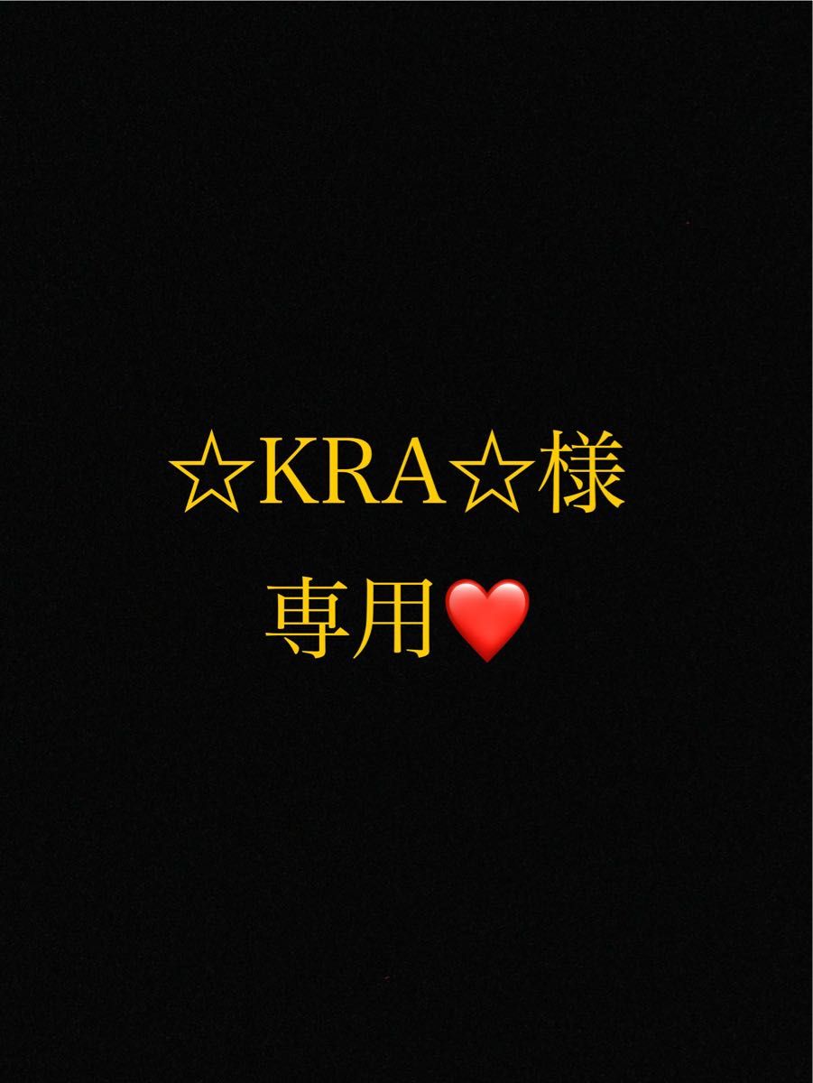☆KRA.☆様専用ページ