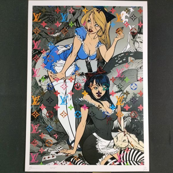 AB84 DEATH NYC 世界限定ポスター 現代アート ポップアート AB84 DEATH NYC 世界限定ポスター 現代アート ポップアート