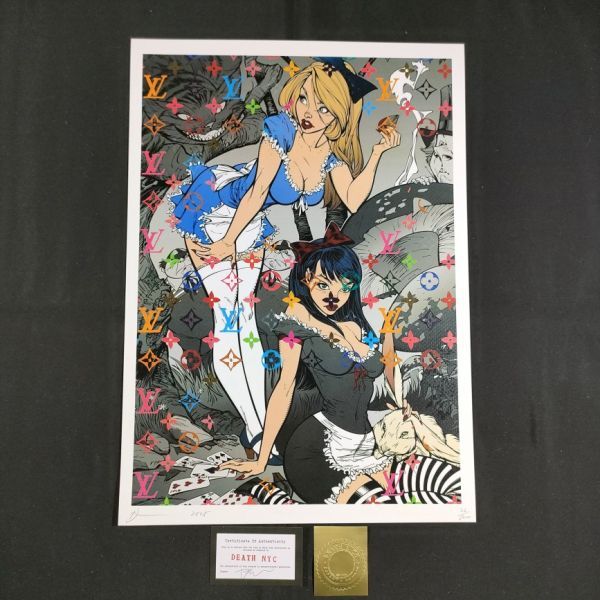 AB84 DEATH NYC 世界限定ポスター 現代アート ポップアート AB84 DEATH NYC 世界限定ポスター 現代アート ポップアート