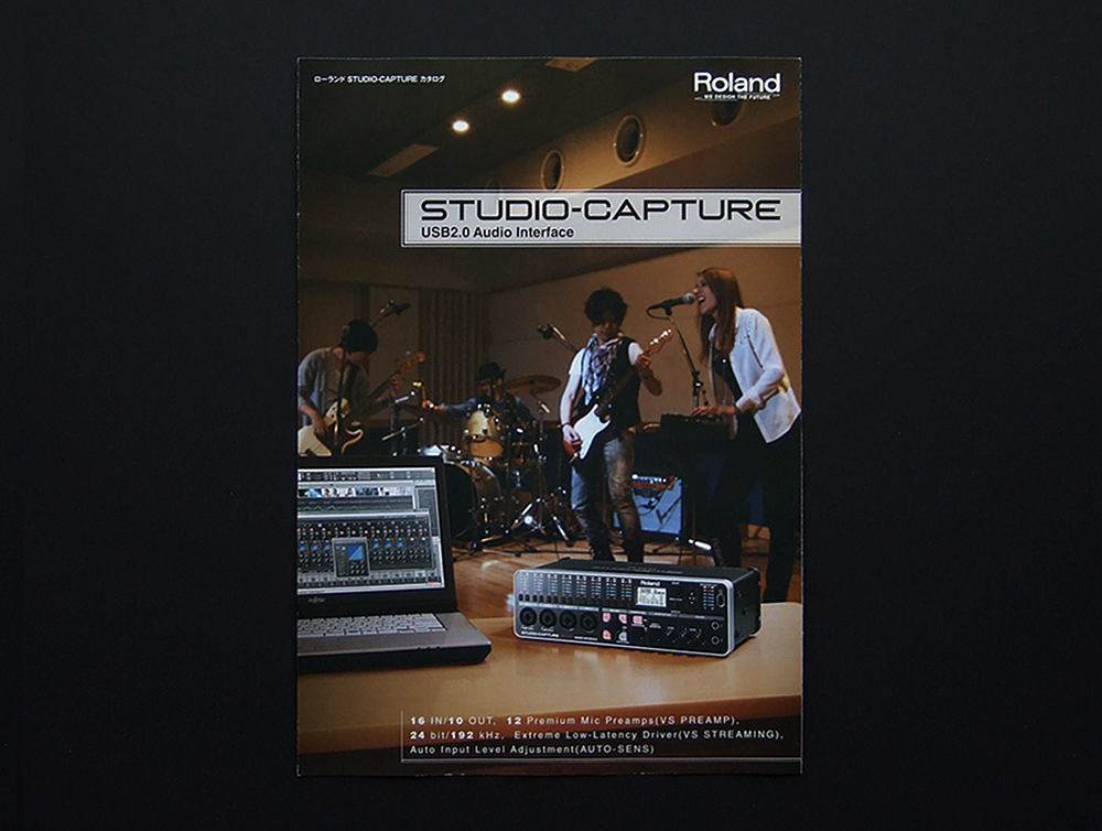 [ каталог только ]Roland 2013.03 STUDIO-CAPTURE USB 2.0 Audio Interface