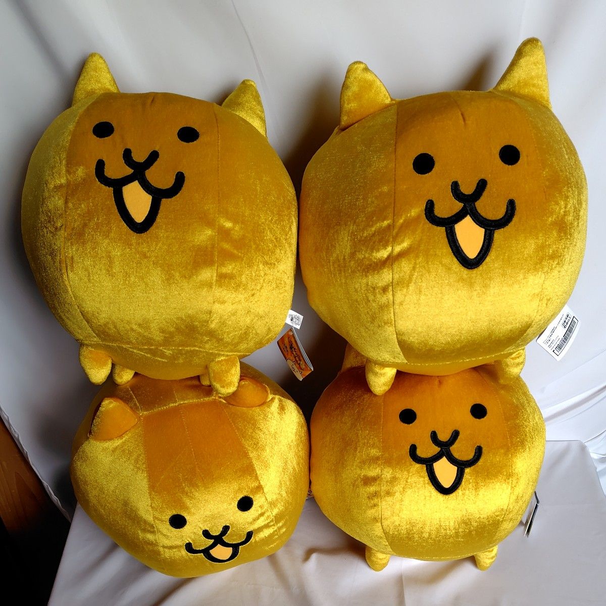 にゃんこ大戦争超BIGぬいぐるみ金ネコ4セット|Yahoo!フリマ にゃんこ大戦争超BIGぬいぐるみ金ネコ4セット|Yahoo!フリマ