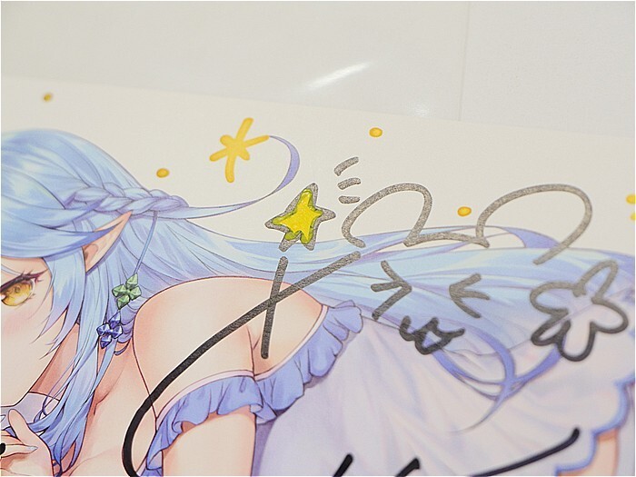 希少・直筆】 雪花ラミィ 直筆サイン&メッセージ入ポストカード 希少・直筆】 雪花ラミィ 直筆サイン&メッセージ入ポストカード