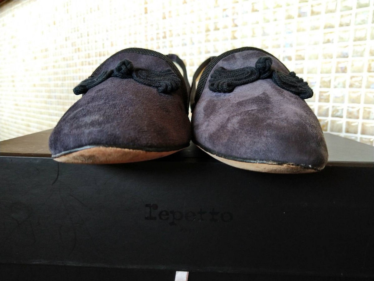 Repetto スエードオペラシューズ 37サイズ