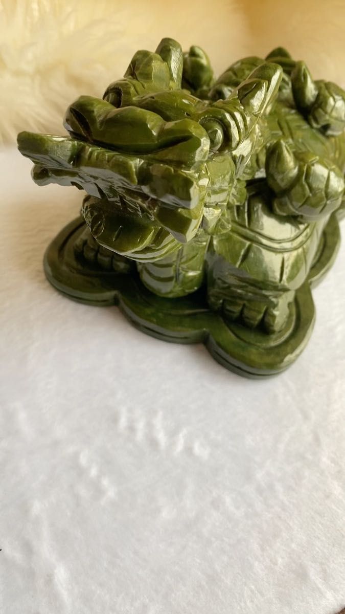 龍亀 置物 風水 インテリア グリーン