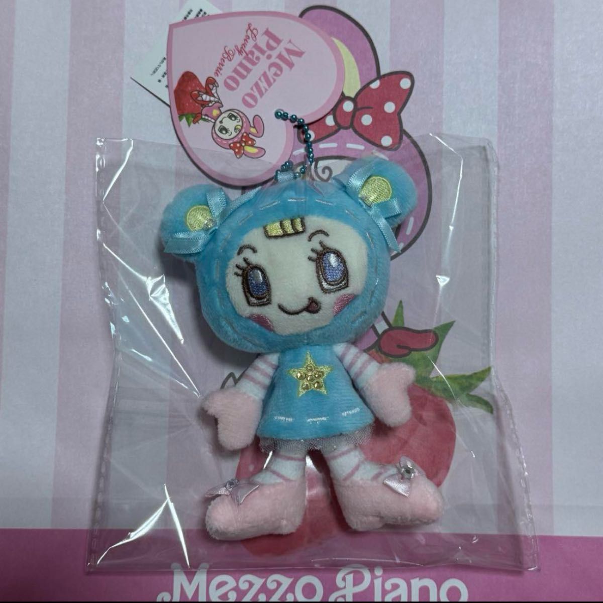 お顔厳選】メゾピアノ ブルーベリエちゃん popup ぬいぐるみ お顔厳選】メゾピアノ ブルーベリエちゃん popup ぬいぐるみ