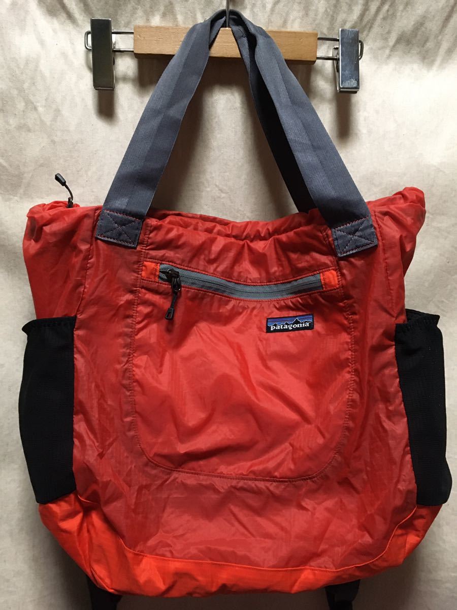 は自分にプチご褒美を 極美品 patagonia トートバッグ 2WAY バック