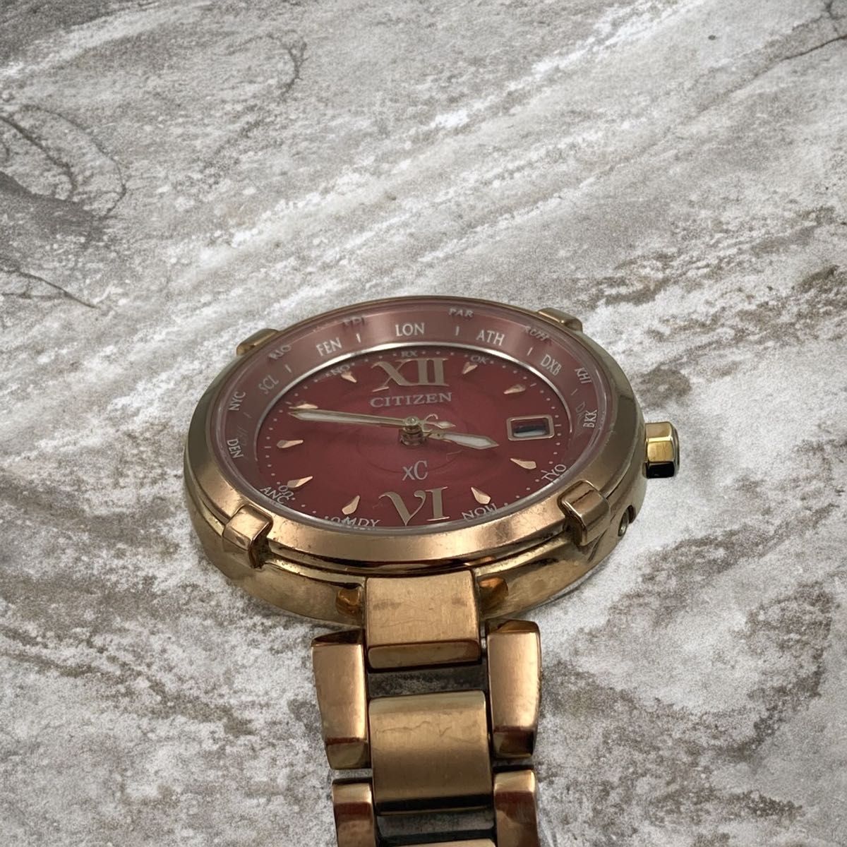 CITIZEN XC H240-T020101 シチズン クロスシー チタン ピンク CITIZEN XC H240-T020101 シチズン クロスシー チタン ピンク