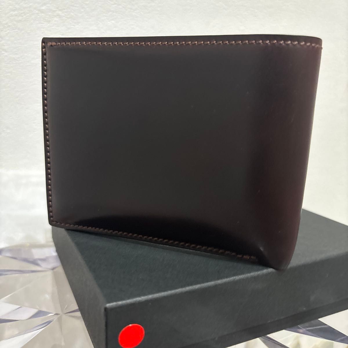万双 ダブルホーウィン 二つ折り財布(小銭入付) #8 万双 ダブルホーウィン 二つ折り財布(小銭入付) #8