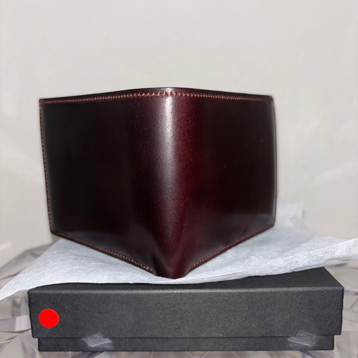 万双 ダブルホーウィン 二つ折り財布(小銭入付) #8 万双 ダブルホーウィン 二つ折り財布(小銭入付) #8
