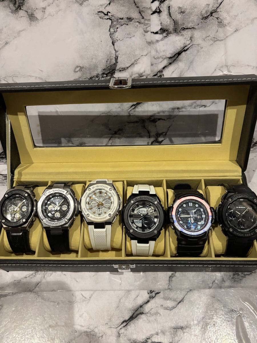 CASIO G-SHOCK ガルフマスター GST-W300他6本セット|Yahoo CASIO G-SHOCK ガルフマスター GST-W300他6本セット|Yahoo