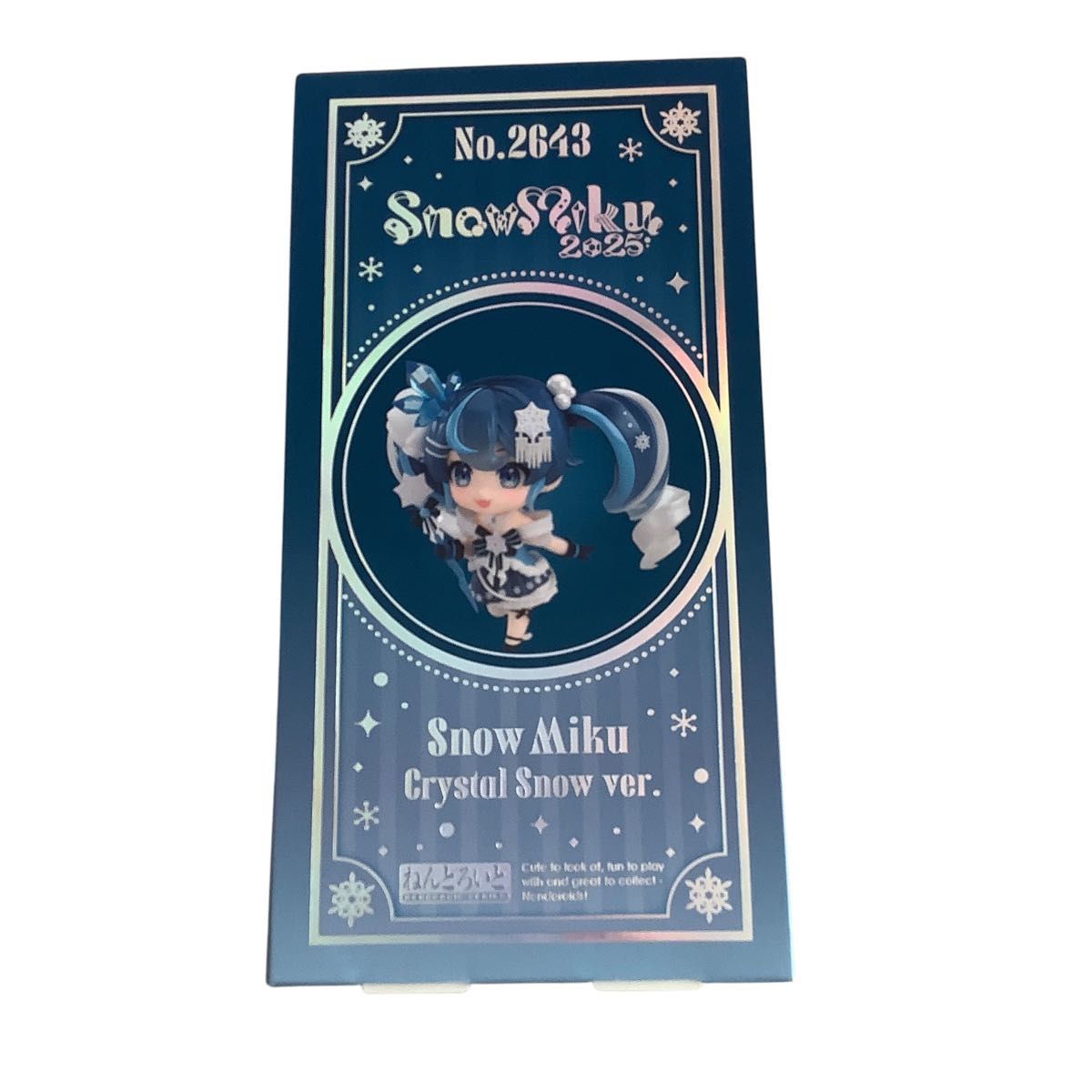 新品未開封品】ねんどろいど 雪ミクCrystal Snow Ver ワンフェス 新品未開封品】ねんどろいど 雪ミクCrystal Snow Ver ワンフェス