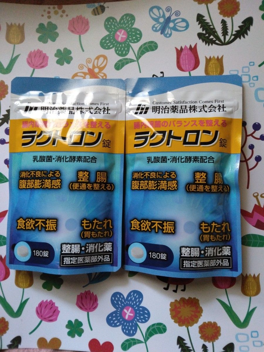 明治薬品 ラクトロン錠 2袋セット 指定医薬部外品