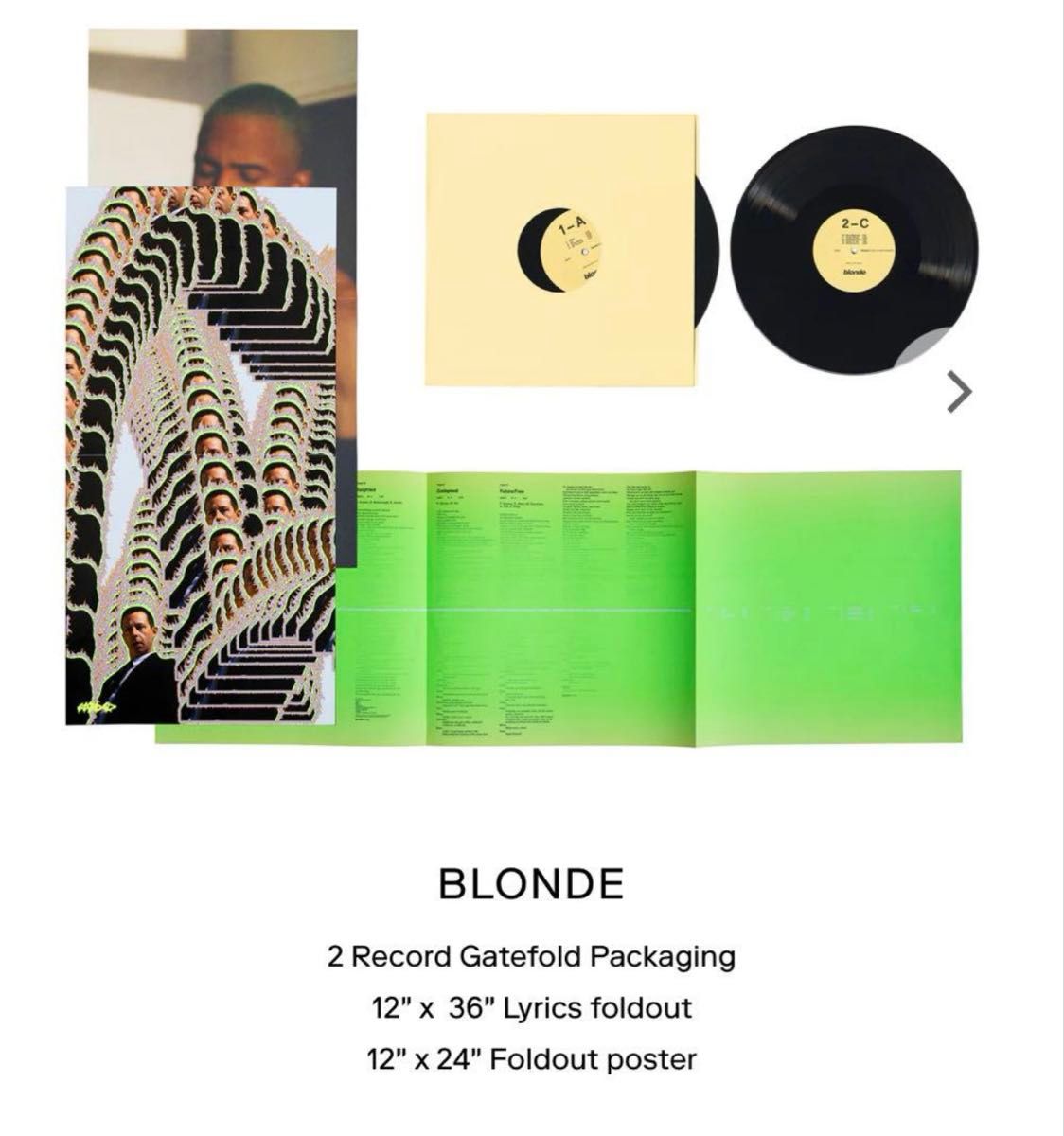 【公式】Blonde - Frank Ocean (新品未開封) レコード オフィシャル Blonde - Frank Ocean レコード 新品未開封