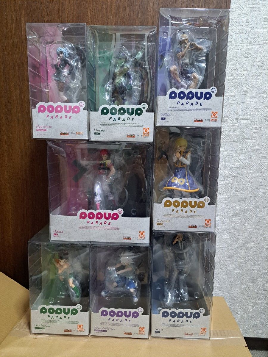 未開封 全8種 HUNTER×HUNTER ハンターハンター POP UP PARADE 未開封 全8種 HUNTER×HUNTER ハンターハンター POP UP PARADE