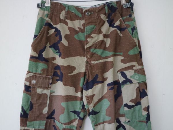 爆安プライス 1995年製 米軍 実物 US ARMY リップストップ 迷彩 ウッド