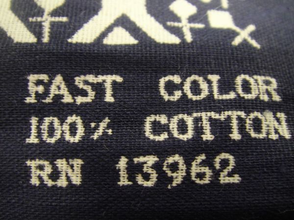 デッドストック 未裁断 計4枚+ バンダナ FAST COLOR RN13962