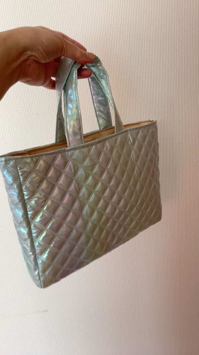 キラキラトートバッグ ハンドメイド