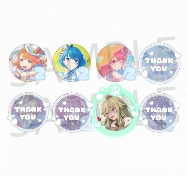 仮約束 プロジェクトセカイ プロセカ グリ缶 グリッター缶バッジ 仮約束 プロジェクトセカイ プロセカ グリ缶 グリッター缶バッジ