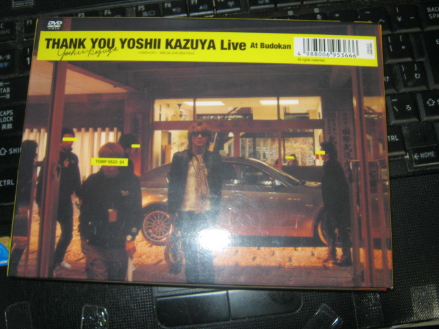 吉井和哉 YOSHII KAZUYA / LIVE AT BUDOKAN 2DVD+LIVE CD BOX レア！！YELLOW MONKEY イエローモンキー_画像1