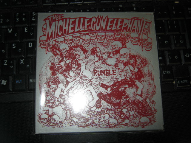 THEE MICHELLE GUN ELEPHANT ミッシェルガンエレファント / RUMBLE レア 初回デジパックCD アベフトシ チバユウスケ ROSSO _画像1