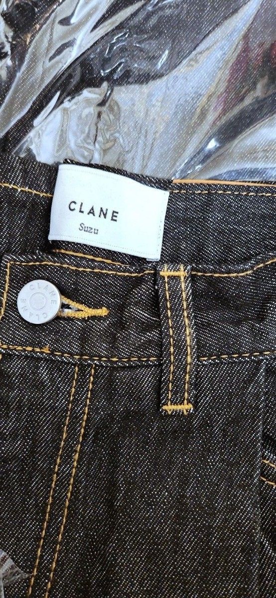 clane suzu デニム　light Black サイズ　1 clane suzu デニムlight Black サイズ1