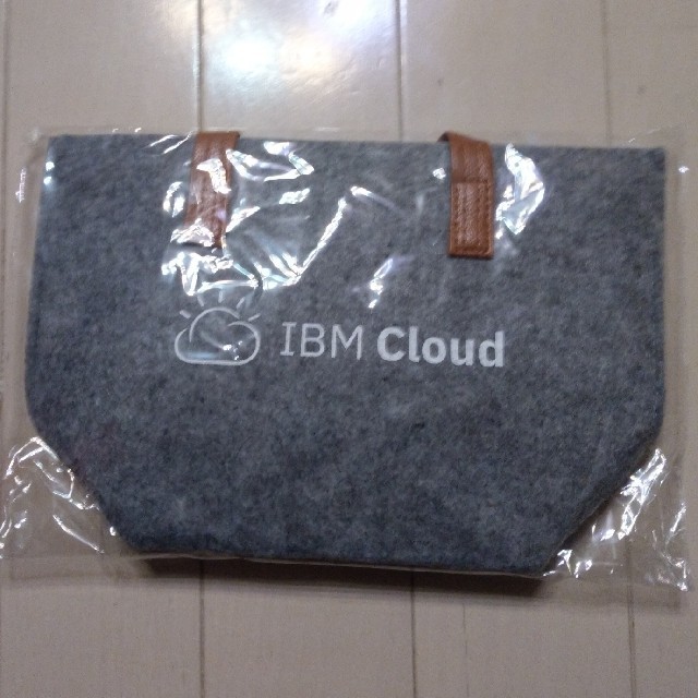 IBM Cloud with logo lunch tote bag 
